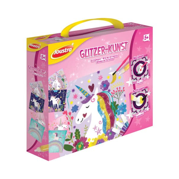 3028760418009 - Joustra Kreativ- & Bastelset GLITZER-KUNST im Koffer 3028760418009 - Joustra Kreativ- & Bastelset GLITZER-KUNST im Koffer