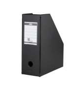 Stehsammler 100400637, A4, schwarz, Polyvinylchlorid (PVC)