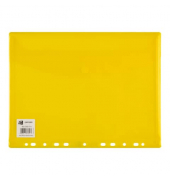 Dokumententasche - 400099574, A4 quer, farbig sortiert, Polypropylen (PP), Klettverschluss