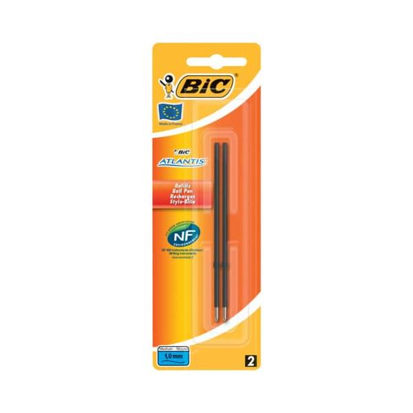3086123259447 - Kugelschreibermine IS1197 dokumentenecht 04 mm schwarz Blister à 3086123259447 BIC 2 Stück 3086123259447 - Kugelschreibermine IS1197 dokumentenecht 04 mm schwarz Blister à 3086123259447 BIC 2 Stück