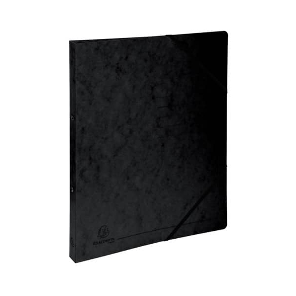 3130635425514 - Ringbuch ohne 542551E A4 2 Ringe 15mm Ring-Ø Karton schwarz 3130635425514 Exacompta