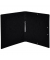 Ringbuch Colorspan 542551E, A4 2 Ringe 15mm Ring-&Oslash; Karton schwarz