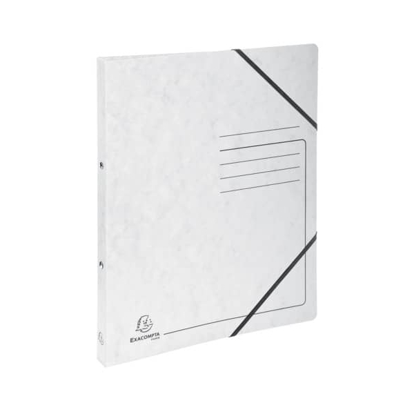 3130635425569 - Ringbuch ohne 542556E A4 2 Ringe 15mm Ring-Ø Karton weiß 3130635425569 Exacompta