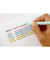 Textmarker FriXion light soft, SW-FL-S-S6, Etui (6 #), farbig sortiert (pastellblau/pastellgelb/pastellgr&uuml;n/pastellorange/pastel