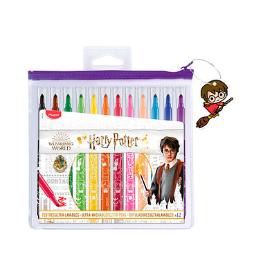 Harry Potter Filzstifte farbsortiert