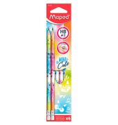 Bleistift-Set MINI CUTE, 851808, bunt, k.A., HB