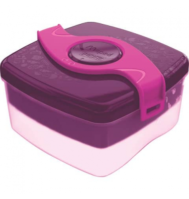 Brotdose Kids ORIGINS, M870101, pink/rosa, ohne, 1,4 L