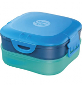 Brotbox Kids CONCEPT Lunch - 1400 ml, blau