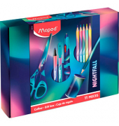 maped Schreibset NIGHTFALL bunt