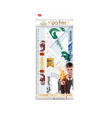 maped Geometrie-/Zeichenset Harry Potter transparent