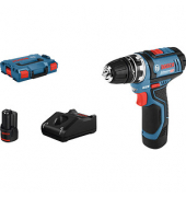 BOSCH GSR 12V-15 FC Professional Akku-Bohrschrauber-Set 12,0 V, mit 2 Akkus