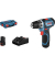 BOSCH GSR 12V-15 FC Professional Akku-Bohrschrauber-Set 12,0 V, mit 2 Akkus