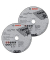 BOSCH GWS 12V-76 Professional Akku-Winkelschleifer-Set 12,0 V, mit 2 Akkus