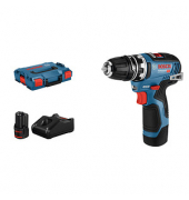BOSCH GSR 12V-35 FC Professional Akku-Bohrschrauber-Set 12,0 V, mit 2 Akkus