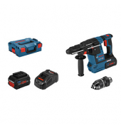BOSCH GBH 18V-26 F Professional Akku-Bohrhammer-Set 18,0 V, mit 2 Akkus