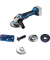 BOSCH GWS 18V-10 Professional Akku-Winkelschleifer 18,0 V, ohne Akku