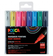 Pigmentmarker 8ST sortiert