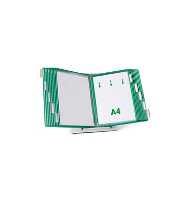 tarifold Sichttafelsystem 434205 DIN A4 grün mit 20 St. Sichttafeln tarifold Sichttafelsystem 434205 DIN A4 grün mit 20 St. Sichttafeln