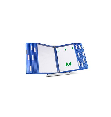 tarifold Sichttafelsystem 434301 DIN A4 blau mit 30 St. Sichttafeln tarifold Sichttafelsystem 434301 DIN A4 blau mit 30 St. Sichttafeln