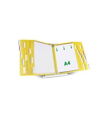tarifold Sichttafelsystem 434304 DIN A4 gelb mit 30 St. Sichttafeln tarifold Sichttafelsystem 434304 DIN A4 gelb mit 30 St. Sichttafeln