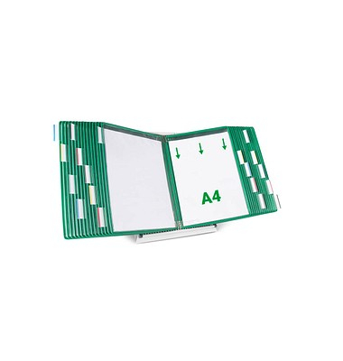 tarifold Sichttafelsystem 434305 DIN A4 grün mit 30 St. Sichttafeln