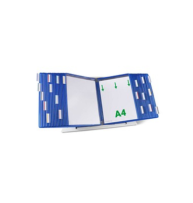 tarifold Sichttafelsystem 434401 DIN A4 blau mit 40 St. Sichttafeln