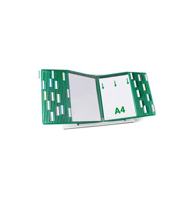 tarifold Sichttafelsystem 434405 DIN A4 grün mit 40 St. Sichttafeln tarifold Sichttafelsystem 434405 DIN A4 grün mit 40 St. Sichttafeln