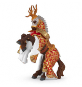 papo 39912 Pferd des Waffenmeister Hirsch Spielfigur
