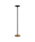 LED-Stehlampe BALY BAMBOO, schwarz/bambus, mit massiver Standfu&szlig;, dimmbar