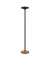 unilux BALY BAMBOO Stehlampe schwarz/bambus 44,6 W