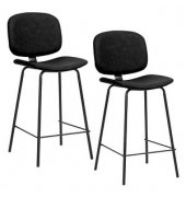 Hocker THVINX2.01.01 Vintage, schwarz, bis 130kg