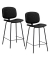 Hocker THVINX2.01.01 Vintage, schwarz, bis 130kg
