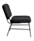 PAPERFLOW Sessel CURVE anthrazit schwarz Stoff