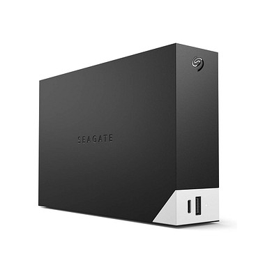 Seagate One Touch Hub 4 TB externe Festplatte schwarz, weiß