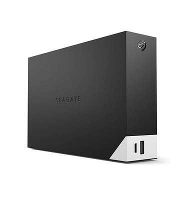 externe Festplatte One Touch Hub STLC10000400, schwarz/weiß, 3,5 Zoll (8,89cm), 10 TB, HDD