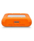 LACIE Rugged Mini 5 TB externe Festplatte orange, weiß