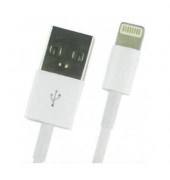 USB-Kabel 40 44 83 67, 1m, USB A auf Lightning, wei&szlig;
