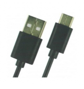USB-Kabel 40 44 83 68, 1m, USB-C auf USB-A, schwarz