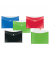 Dokumententasche VELOCOLOR&reg; 4550150, A5 quer, blau, Polypropylen (PP), Druckknopfverschluss