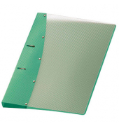 Ringbuch Diamond ohne 1141442, A4 2 Ringe 20mm Ring-Ø PP-Vollkunststoff türkis