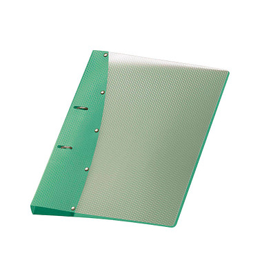 Ringbuch Diamond ohne 1141442, A4 2 Ringe 20mm Ring-Ø PP-Vollkunststoff türkis