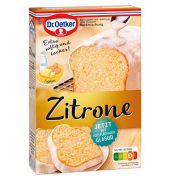 Zitrone Backmischung