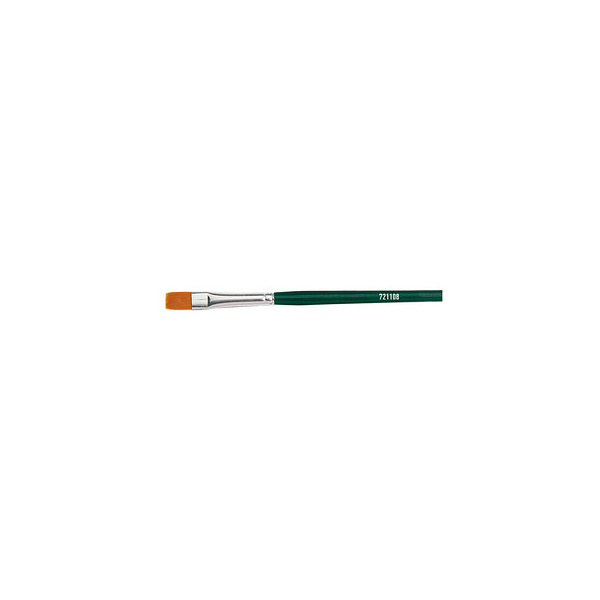 4000798011086 - Haarpinsel Hobby Line BASIC Nylon flach Gr 8 4000798011086 - Haarpinsel Hobby Line BASIC Nylon flach Gr 8