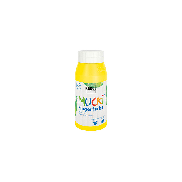 4000798032029 - MUCKI Fingerfarbe gelb 4000798032029 750 Milliliter 4000798032029 - MUCKI Fingerfarbe gelb 4000798032029 750 Milliliter
