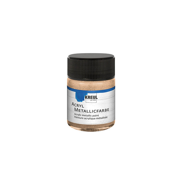 4000798114572 - Acryl Metallicfarbe champagner 50 ml Verzierfarbe - Kreul 4000798114572 - Acryl Metallicfarbe champagner 50 ml Verzierfarbe - Kreul
