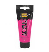 SOLO GOYA Acrylfarbe neonpink