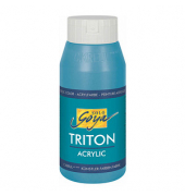 KREUL SOLO GOYA Triton Acrylfarbe türkisblau 750,0 ml