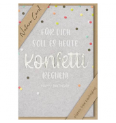 Geburtstagskarten 693027-2 Konfetti