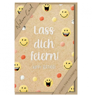 Geburtstagskarten 693029-2 Smileys