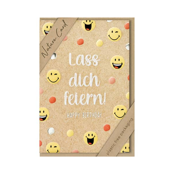 3 Stück BSB Geburtstagskarten 693029-2 Smileys 4000867730832 BSB